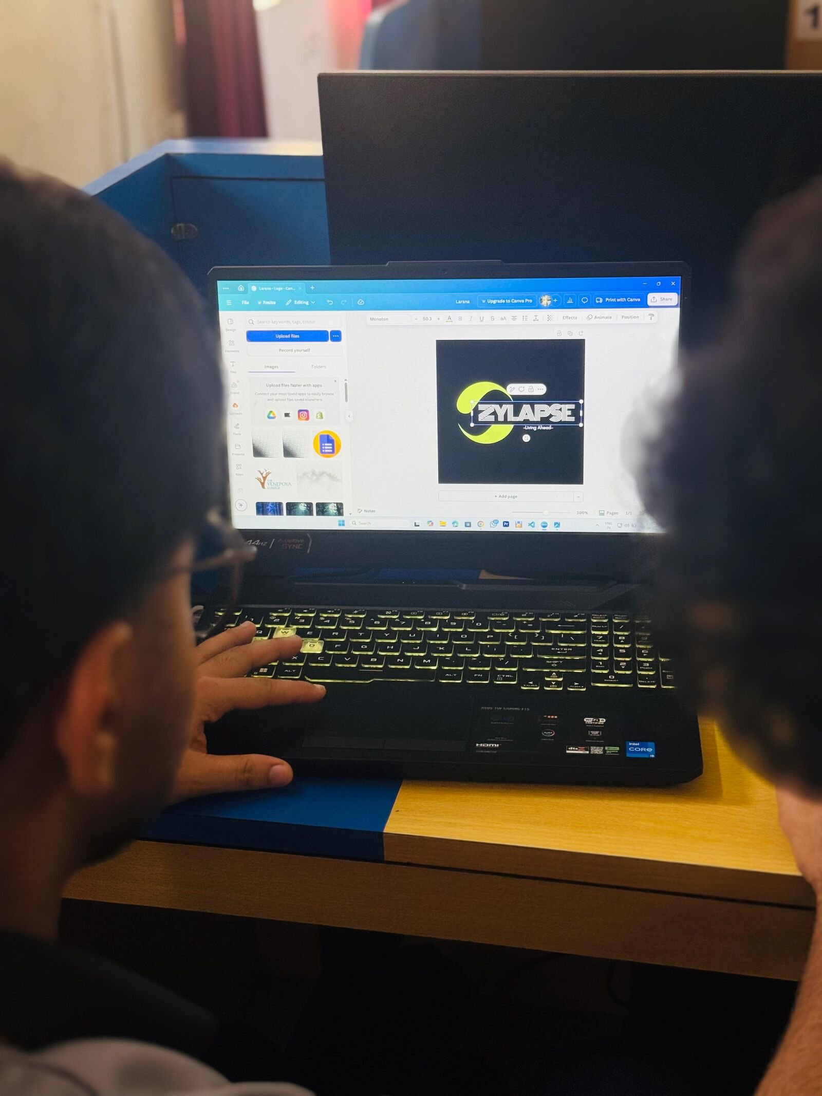 Canva logo making competition on “Futuristic Vision” 